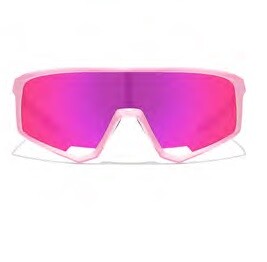 Sports sunglasses WAYE - 7 Powder Pink w Pink Multi lens Cat. 3
