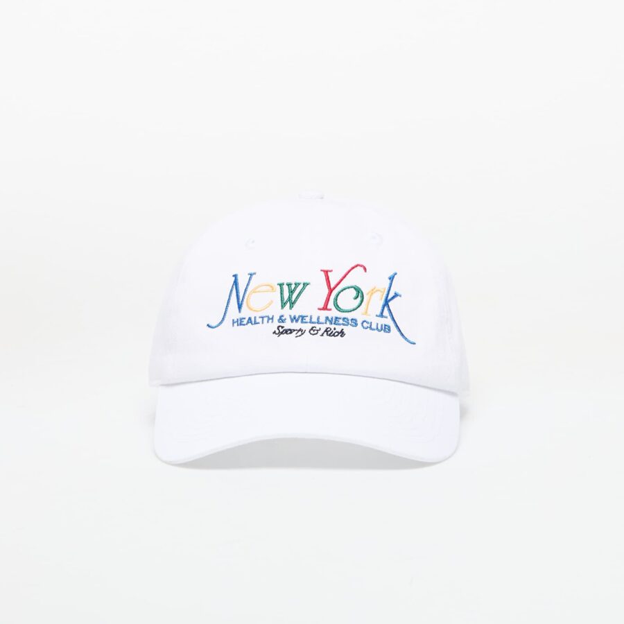 Sporty & Rich NY 94 Hat White/ Ruby/ Alpine/ Paris Blue Universal-alacsony-ár