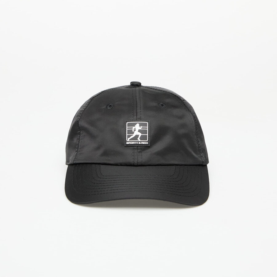 Sporty & Rich Running Woman Nylon Hat Black/ White Universal-alacsony-ár