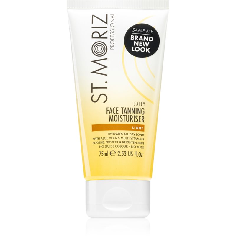 St. Moriz Daily Tanning Face Moisturiser hidratáló önbarnító krém az arcra típus Light 75 ml-Ár