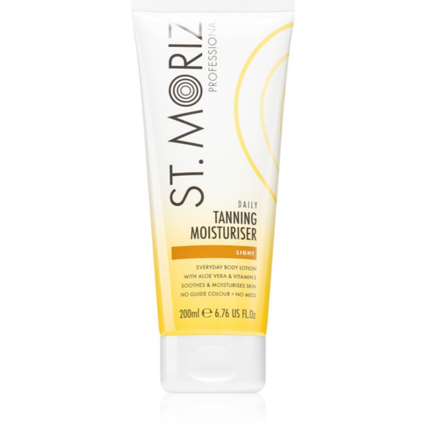 St. Moriz Daily Tanning Moisturiser hidratáló önbarnító krém átlátszó típus Light 200 ml-Ár