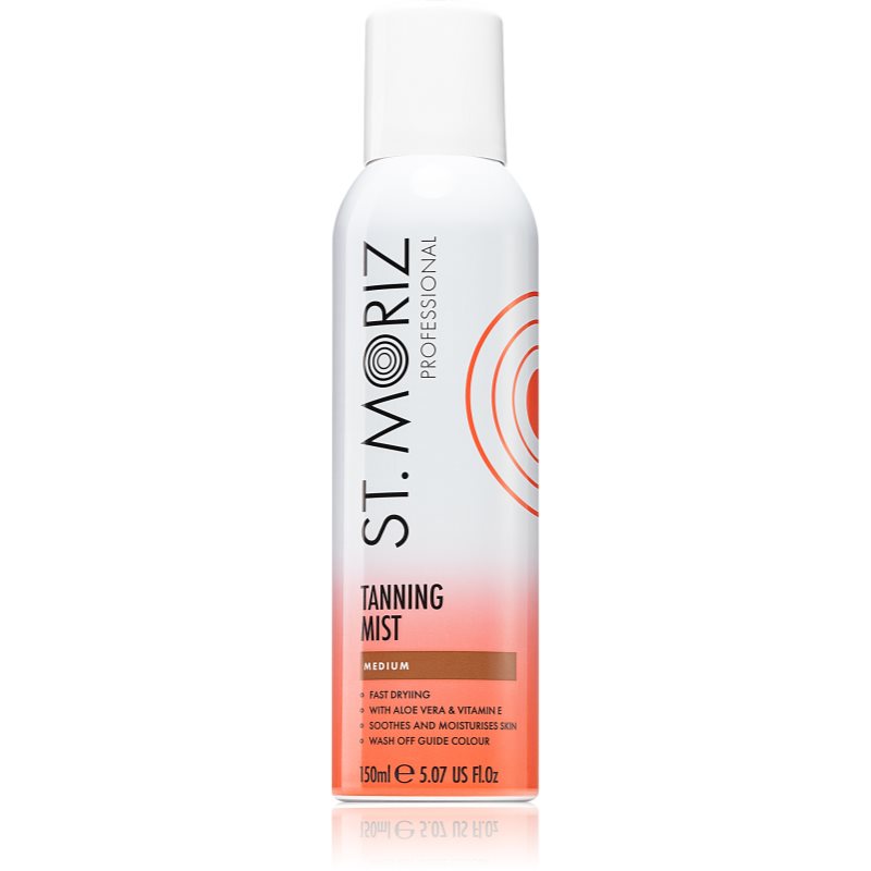 St. Moriz Tanning Mist spray testre árnyalat Medium  150 ml-Eredeti