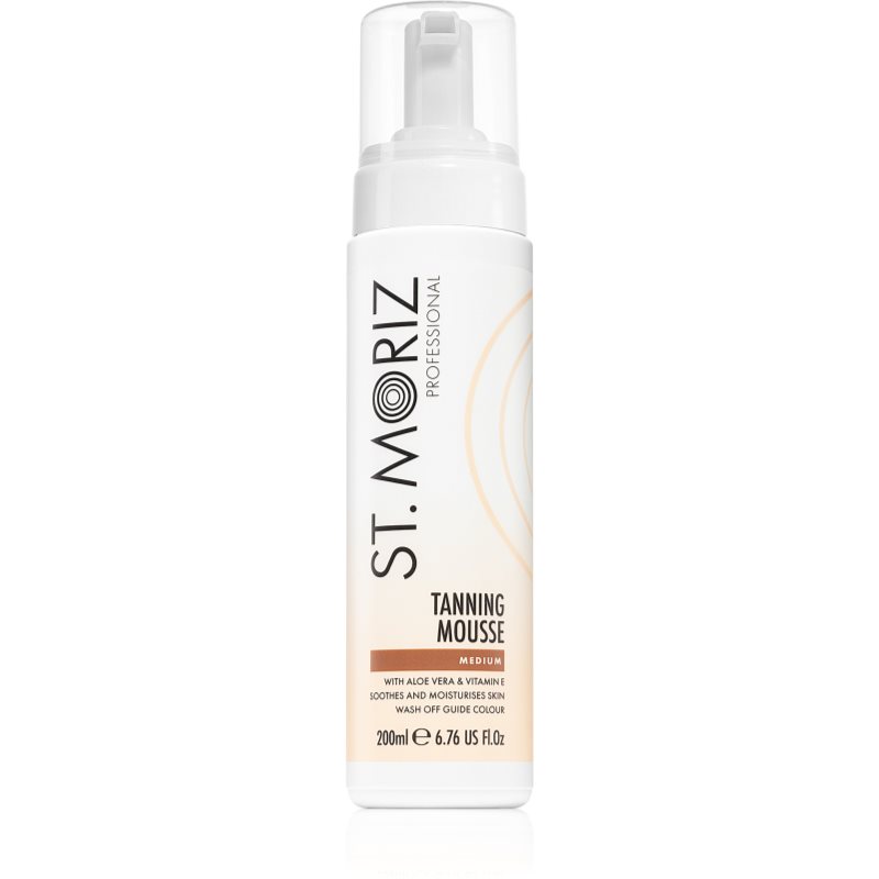 St. Moriz Tanning Mousse önbarnító hab árnyalat Medium 200 ml-Eredeti