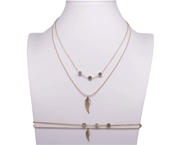 Stainless steel bracelet G2211-1-33 gold