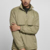Stand Up Collar Pull Over Jacket khaki