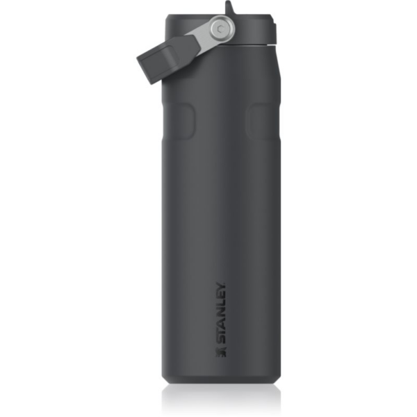 Stanley IceFlow™ Flip Straw 2.0 Bottle rozsdamentes kulacs Black 2.0 710 ml-ár