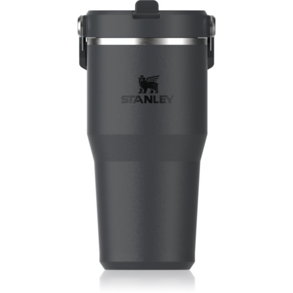 Stanley IceFlow™ Flip Straw Tumbler rozsdamentes kulacs Black 2.0 600 ml-ár