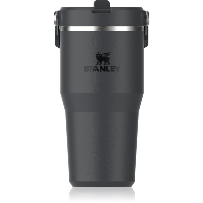 Stanley IceFlow™ Flip Straw Tumbler rozsdamentes kulacs Black 2.0 600 ml-ár