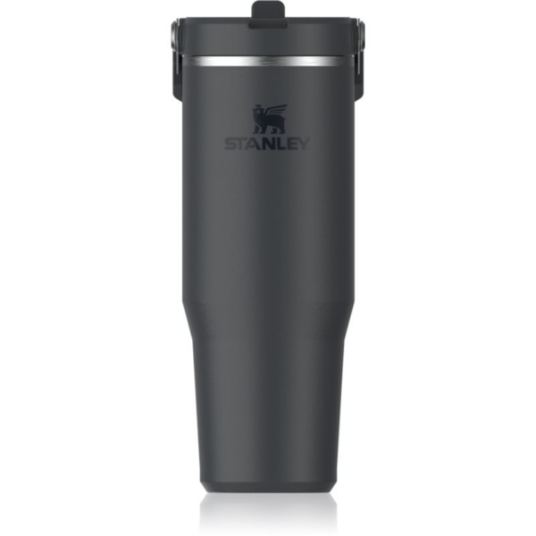 Stanley IceFlow™ Flip Straw Tumbler rozsdamentes kulacs Black 2.0 890 ml-ár