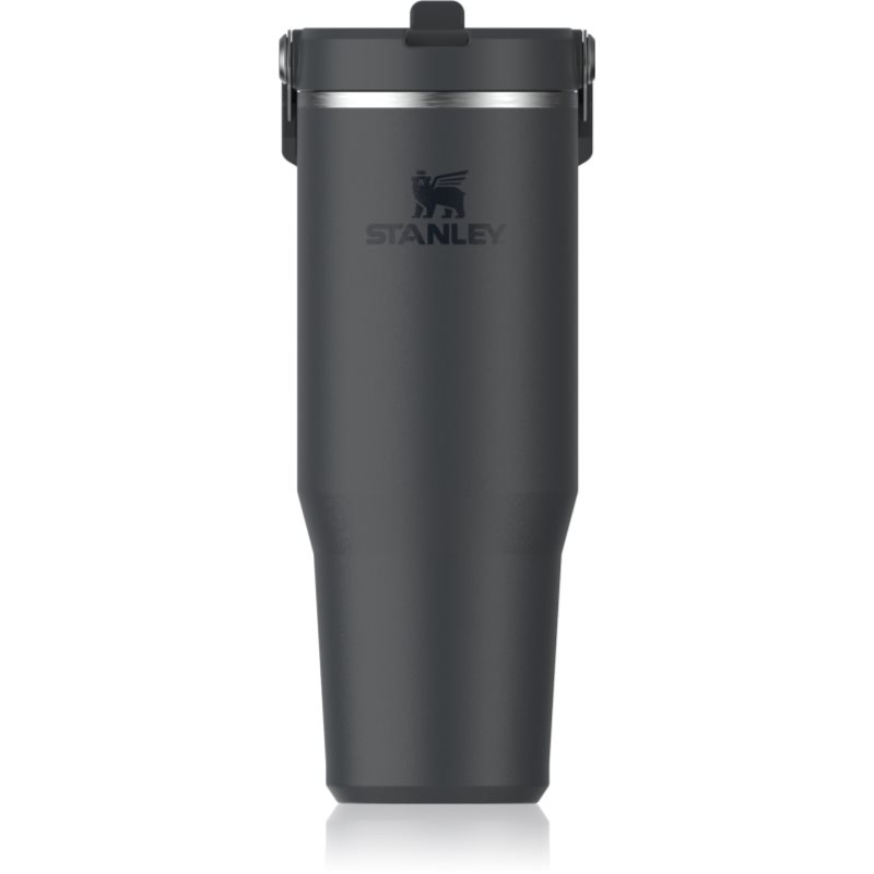 Stanley IceFlow™ Flip Straw Tumbler rozsdamentes kulacs Black 2.0 890 ml-ár