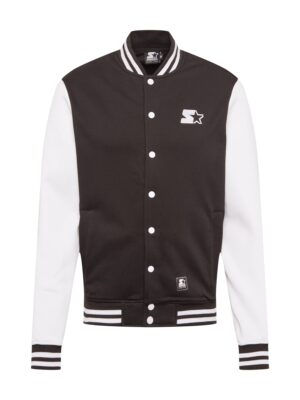 Starter Black Label Átmeneti dzseki  fekete / fehér-hu