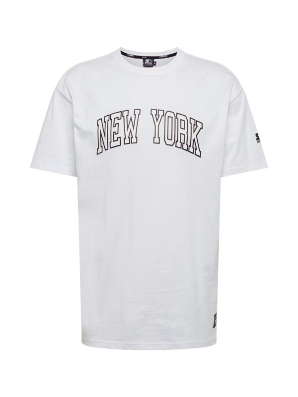 Starter Black Label Póló 'New York'  fekete / fehér