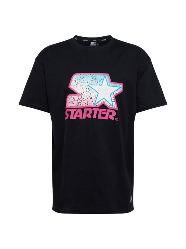 Starter Black Label Póló  rózsaszín / fekete / fehér