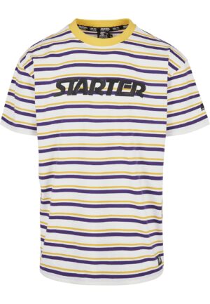 Starter Black Label Póló  sárga / sötétlila / fekete / fehér-hu