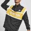 Starter Half Zip Retro Jacket Black/Gold/White