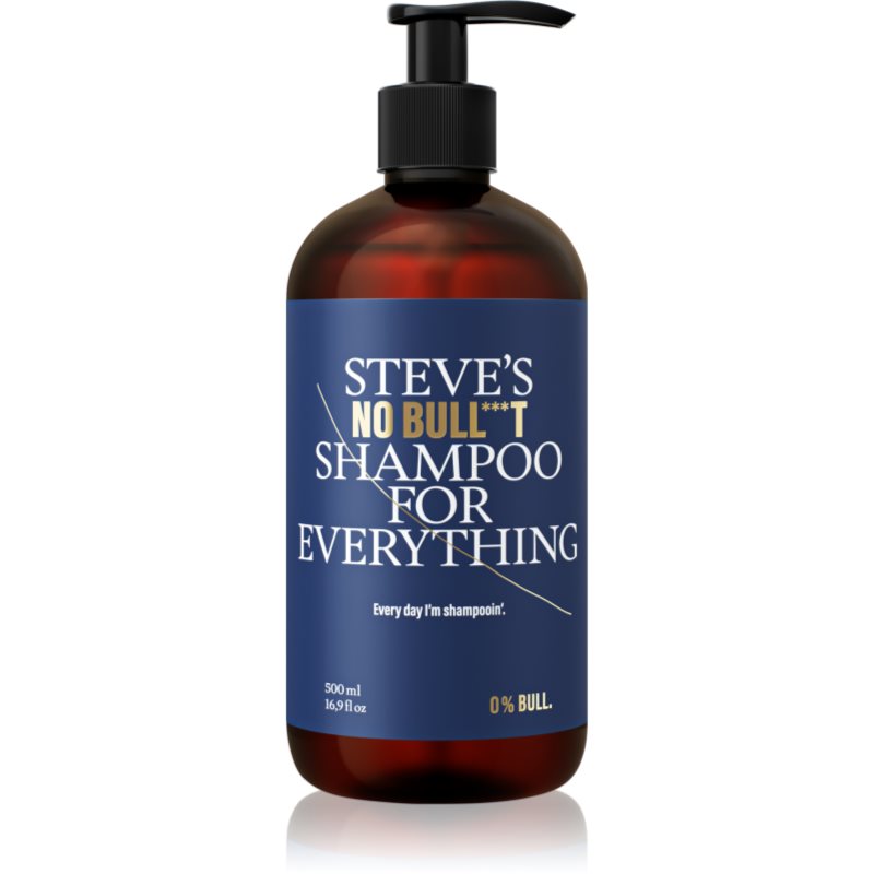 Steve's No Bull***t Shampoo For Everything sampon hajra és szakállra 500 ml-Ár