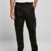 Straight Leg Cargo Pants - Black