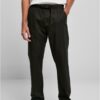 Straight Leg Chino With Strap Black