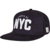 Street NYC Navy Cap/White