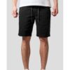 Stretch Twill Joggshorts Black