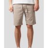 Stretch Twill Joggshorts Sand