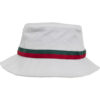 Stripe Bucket Hat White/Tan/Green