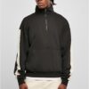 Striped Troyer Black