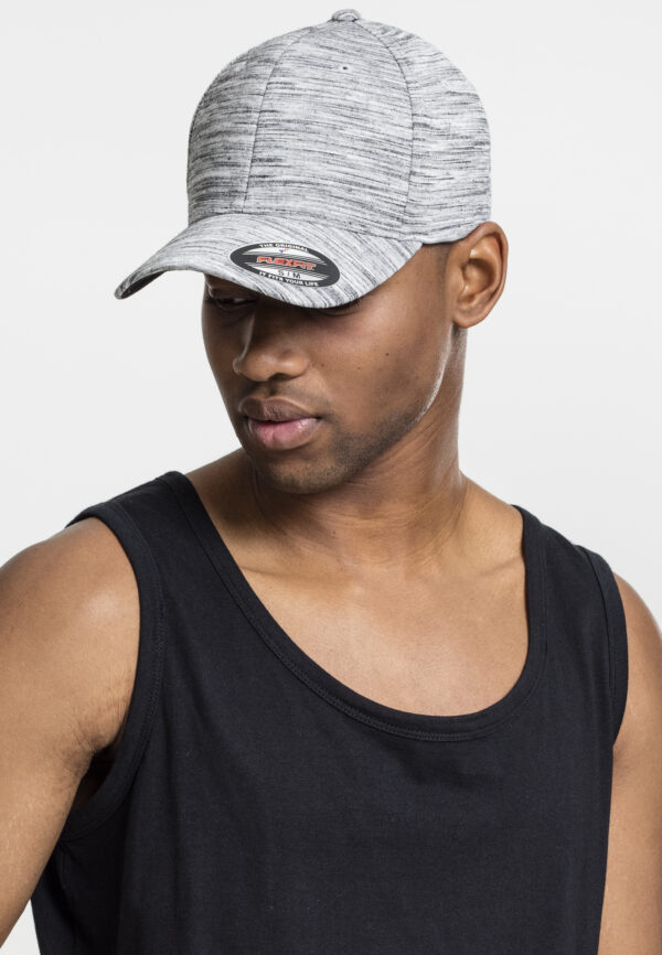 Stripes Melange Flexfit Black/Grey