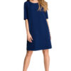 Stylove női ruha S107 Navy Blue