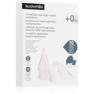 Suavinex Anatomical Nasal Aspirator Replacements tartalék szívófej orrszívóhoz 12 db-Ár