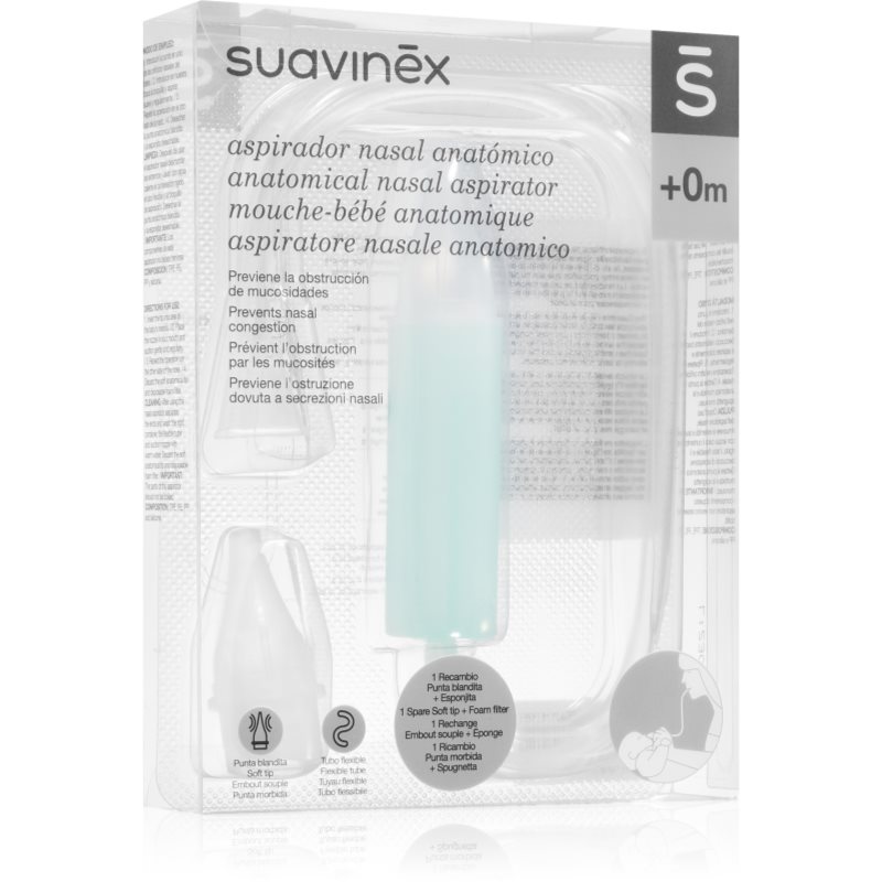Suavinex Anatomical Nasal Aspirator orrszívó-porszívó 0 m+ 1 db-Ár