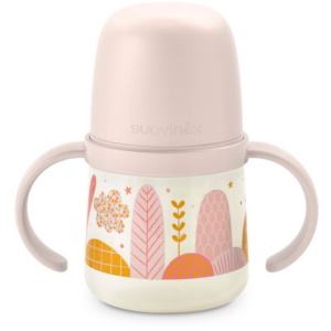 Suavinex Dreams First gyerekkulacs fogantyúval Pink 6 m+ 150 ml-Ár