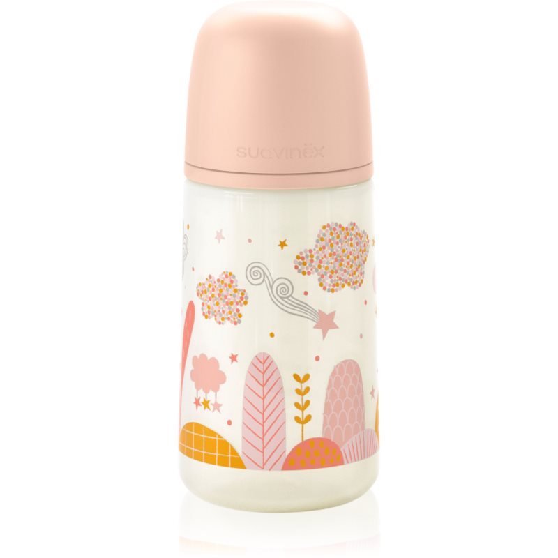 Suavinex Dreams SX Pro Physiological M cumisüveg 3 m+ Medium Flow - Pink 270 ml-Ár