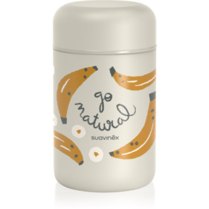 Suavinex Go Natural Food Flask termosz 0 m+ Bananas 400 ml-Ár
