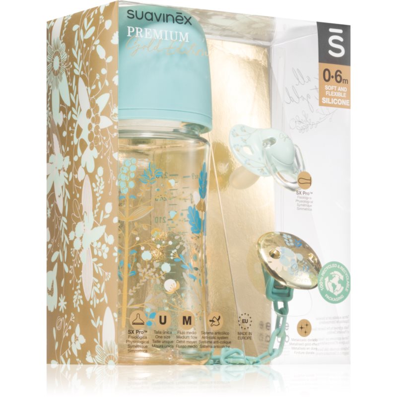 Suavinex Gold Premium Gift Set Blue ajándékszett újszülötteknek-Ár