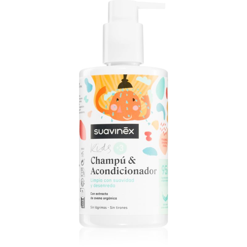 Suavinex Kids Shampoo & Conditioner sampon és kondicionáló 2 in1 gyermekeknek 3 y+ 300 ml-Ár