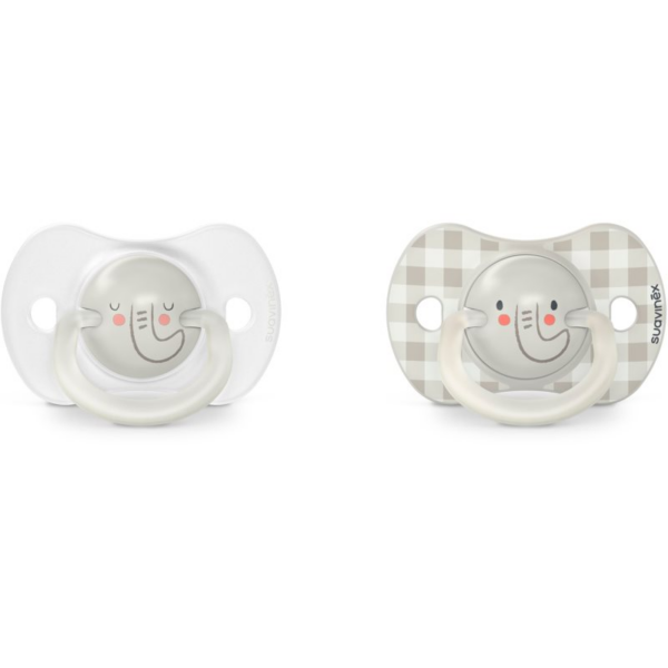 Suavinex Night & Day Physiological 6-18 m cumi Grey Elephant 2 db-Ár