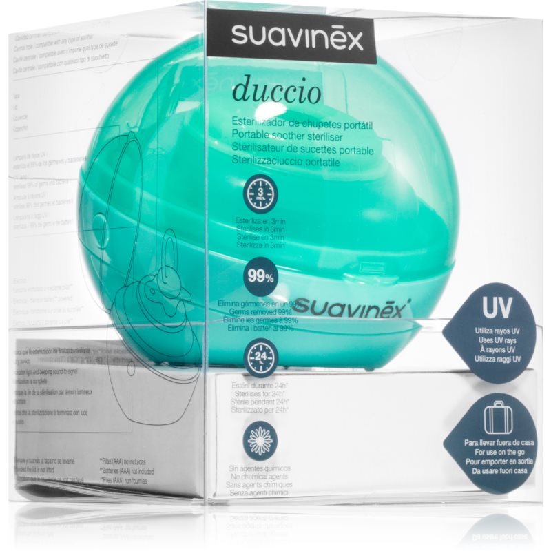 Suavinex Portable Soother Steriliser UV-sterilizáló Green 1 db-Ár