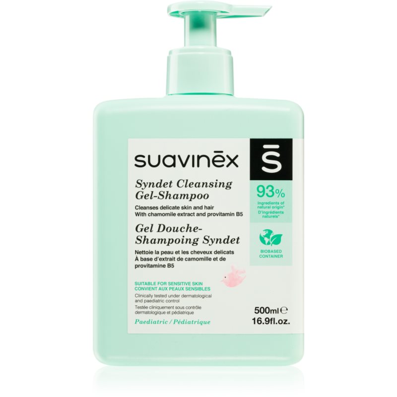 Suavinex Syndet Cleansing Gel-Shampoo sampon gyermekeknek 2 az 1-ben 500 ml-Ár