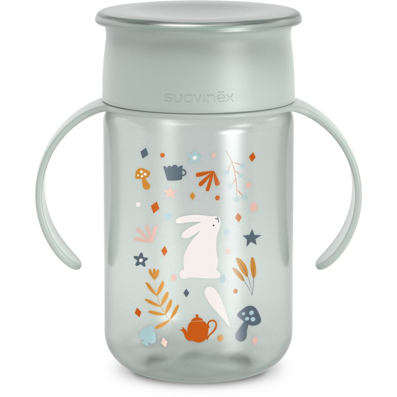 Suavinex Wonderland 360° Trainer Cup gyakorlóbögre Green 340 ml