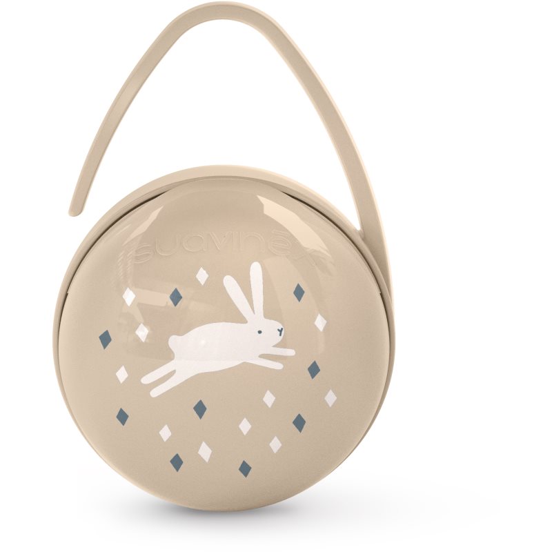 Suavinex Wonderland Duo Soother Case cumitartó doboz Brown 1 db