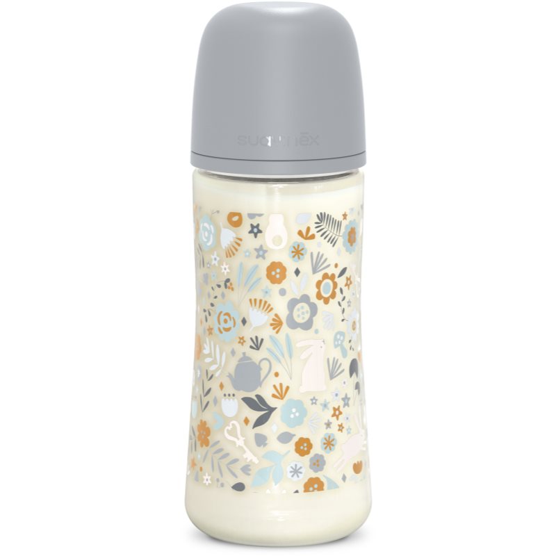 Suavinex Wonderland SX Pro Physiological Anti-Colic cumisüveg L Dense Flow 6 m+ Liberty Cream 360 ml