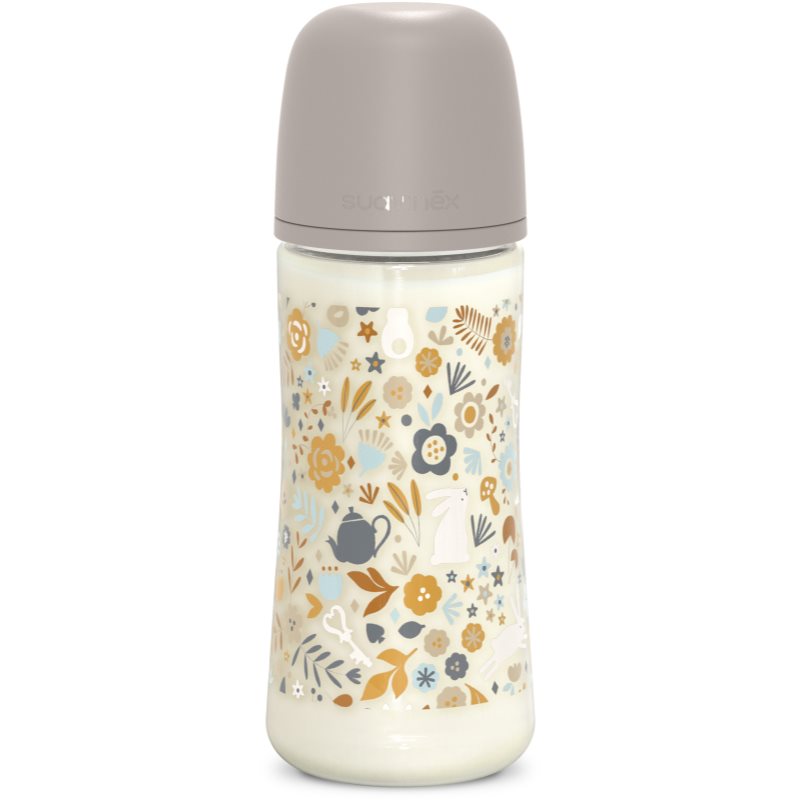 Suavinex Wonderland SX Pro Physiological Anti-Colic cumisüveg L Dense Flow 6 m+ Liberty Cream 360 ml