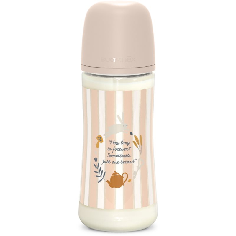 Suavinex Wonderland SX Pro Physiological Anti-Colic cumisüveg L Dense Flow 6 m+ Pink 360 ml