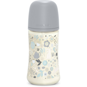 Suavinex Wonderland SX Pro Physiological Anti-Colic cumisüveg M Medium Flow 3 m+ Liberty Blue 270 ml