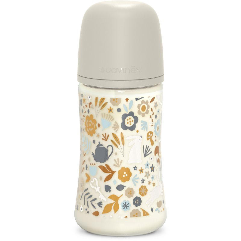 Suavinex Wonderland SX Pro Physiological Anti-Colic cumisüveg M Medium Flow 3 m+ Liberty Cream 270 ml