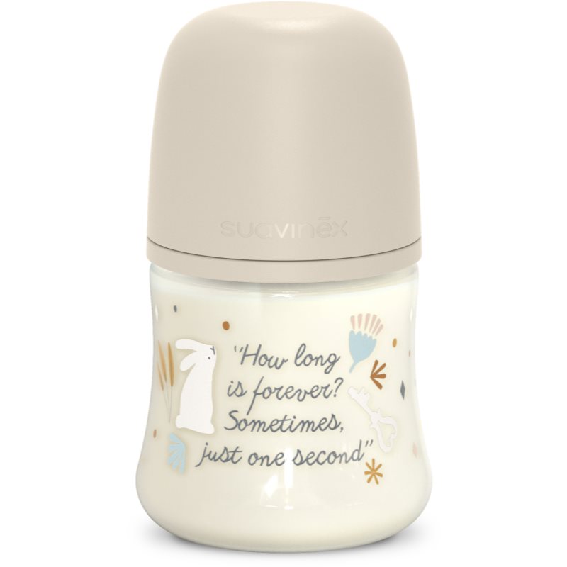 Suavinex Wonderland SX Pro Physiological Anti-Colic cumisüveg S Slow Flow 0 m+ Cream 150 ml