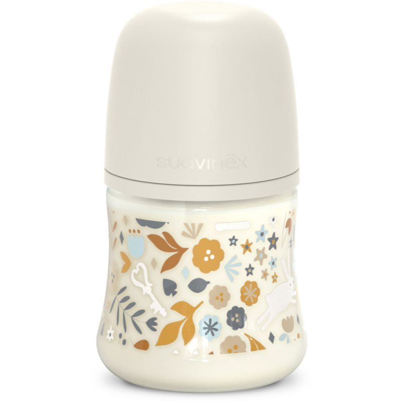Suavinex Wonderland SX Pro Physiological Anti-Colic cumisüveg S Slow Flow 0 m+ Liberty Cream 150 ml