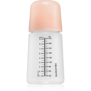 Suavinex Zero Zero M antikólikás cumisüveg M Medium Flow 3 m+ 270 ml-Ár