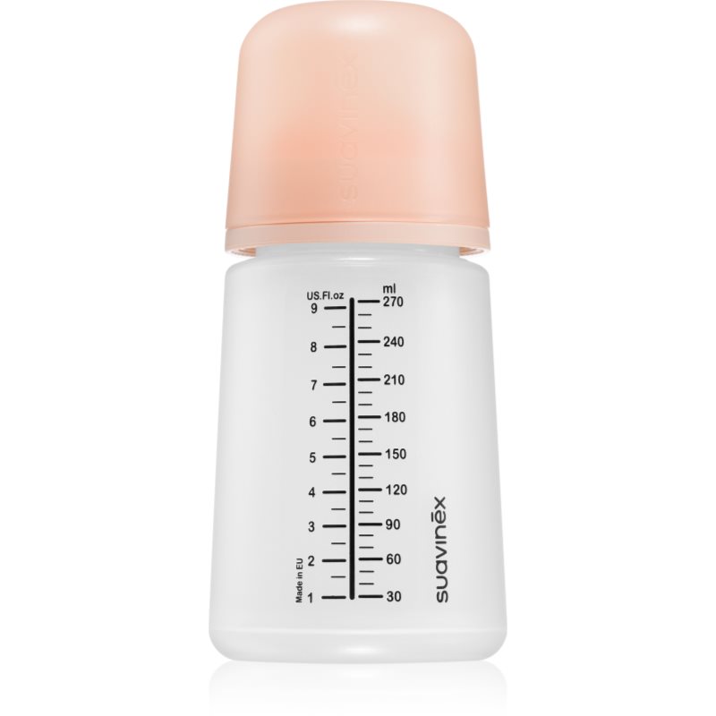 Suavinex Zero Zero M antikólikás cumisüveg M Medium Flow 3 m+ 270 ml-Ár